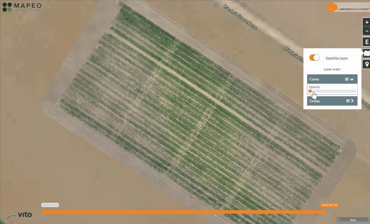 MAPEO screenplay of spatial models gradients