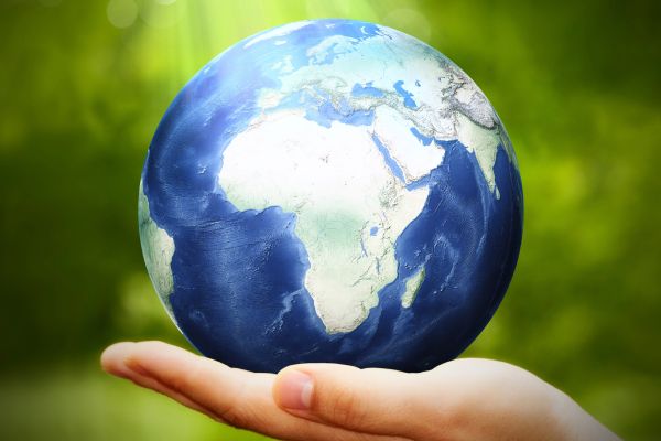 Earth in hand