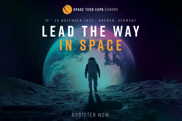 Space Tech Expo Europe 2025 Banner - Lead the Way in Space - Register Now