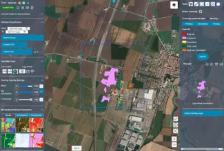 Geo-Wiki Evolution interface