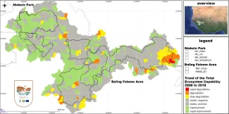 Trend in ecological value per Ecosystem Account Unit (SELU) from 2000 to 2018_logo