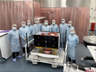 Aerospacelab Team IPERLITE packing