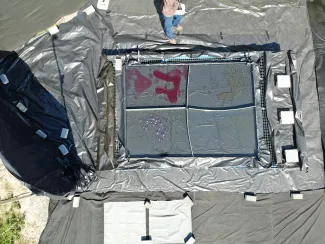 NEWS_Oil spills_port_first outside drone test