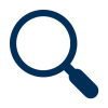 Icon magnifying glass