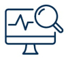 Icon Screen Monitoring Pulse