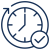 IPT icon real-time blue