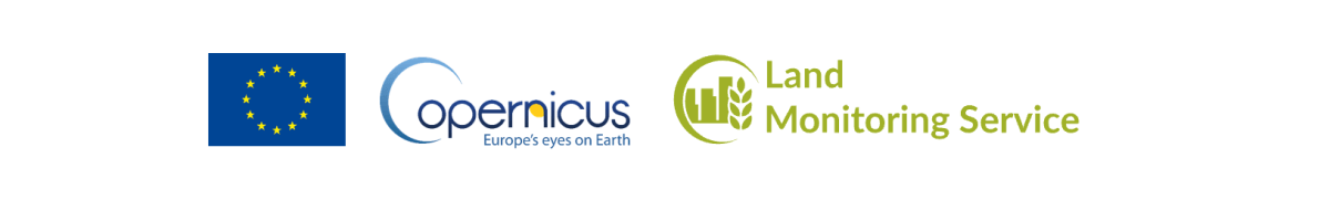 CLMS HR-VPP Copernicus logos